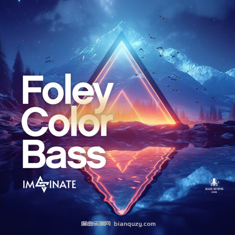 Foley拟音色彩低音 Black Octopus Sound Foley Color Bass by Imaginate WAV XFER RECORDS SERUM-FANTASTiC
