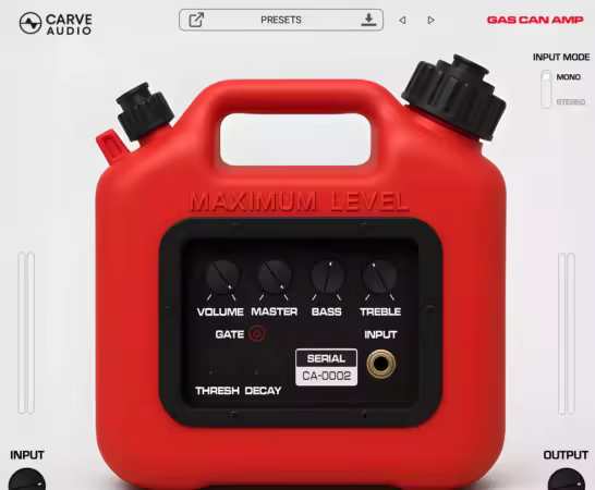 吉他放大器 Carve Audio Gas Can Amp 1.0.1 MacOS