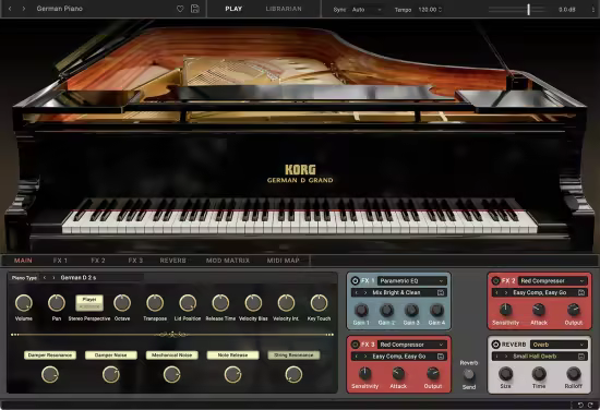 三角钢琴 KORG Software SGX-2 v1.0.3 U2B MacOS