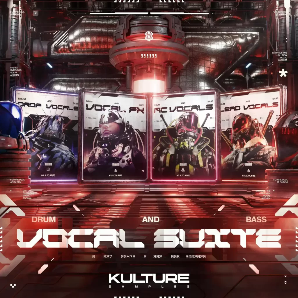 鼓打贝斯人声素材 Kulture Drum and Bass Vocal Suite WAV MiDi