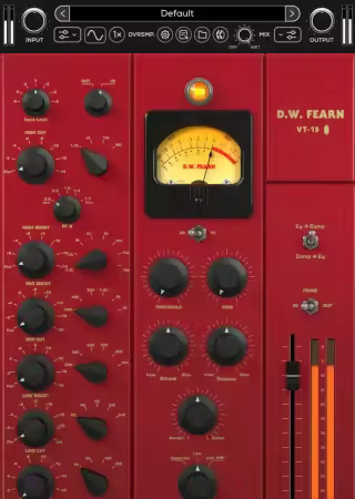 均衡器/压缩器合二为一通道条 MixWave DW Fearn VT-15 v1.0.0 WIN
