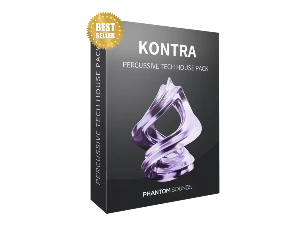 科技浩室打击乐采样 Phantom Sounds Kontra Percussive Tech House Pack WAV MiDi