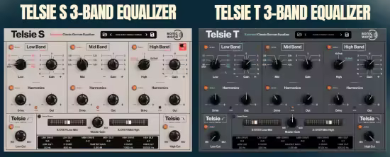 传奇德国广播级均衡器 Sonicworld Plugins Telsie ST Bundle v04.2026 MacOS