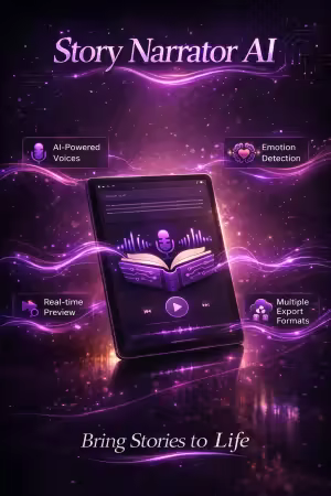 文本转音频工具 Story Narrator AI 1.0.0 WIN