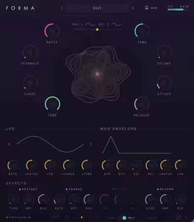 交叉反馈FM合成器 Synthacle Forma v1.0.0 WIN