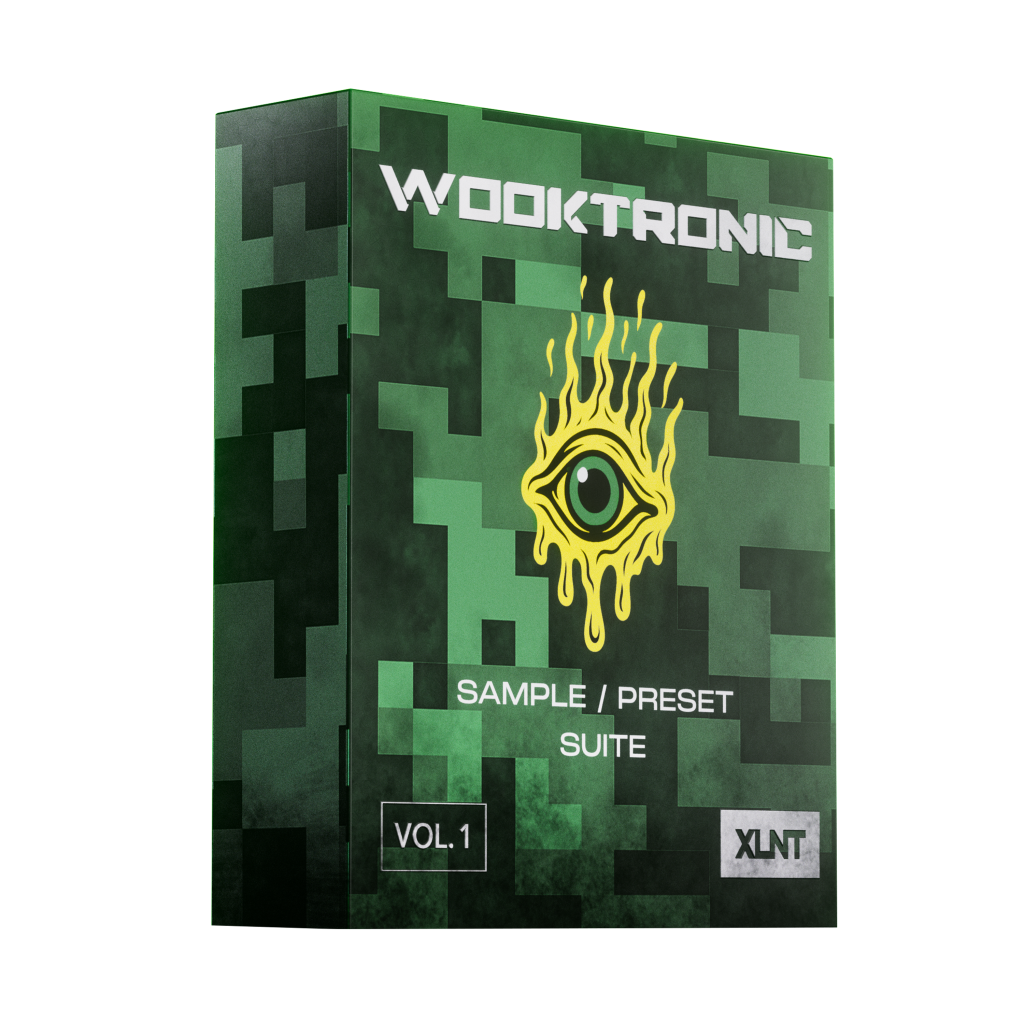 正宗Wook贝斯音效 XLNTSOUND Wooktronic Vol.1 WAV Serum Presets
