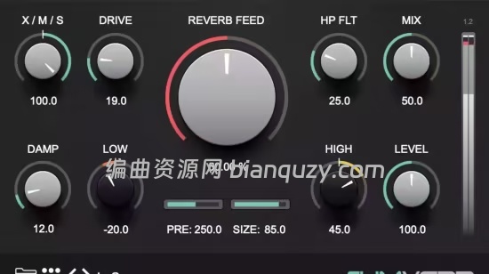 高效且轻量级的混响 2B Played Music SlimVerb 1.1 WIN