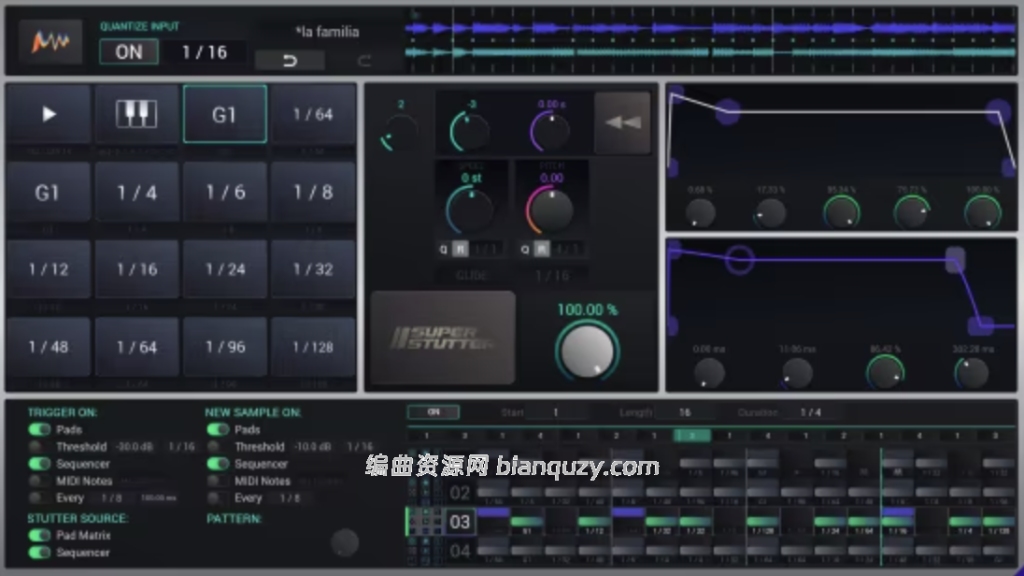 现场卡顿（Stutter）与故障音效（Glitch）引擎 Audija SuperStutter v1.0.6 macOS