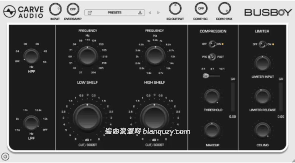 多合一总线处理插件 Audioloom Carve Audio Busboy 1.0.20 WIN