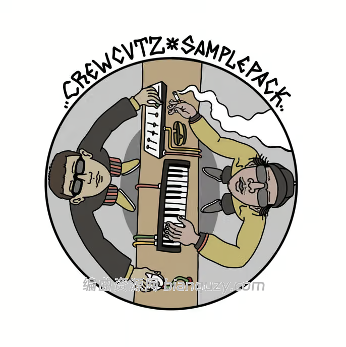 Crewcutz Sample Pack WAV MiDi
