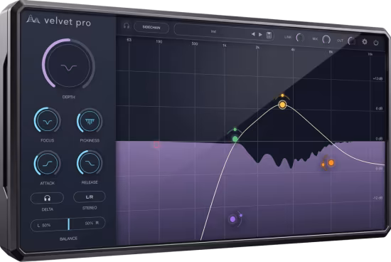 动态共振抑制器 Cymatics VELVET PRO v1.0.0 Win/Mac