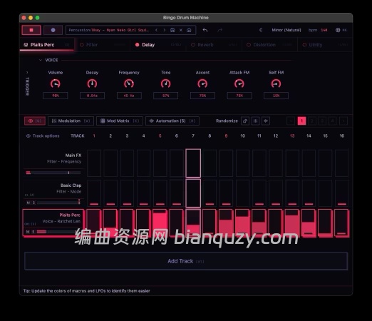 鼓机 Okay Synthesizer Bingo Drum Machine 2026.05.160 WIN