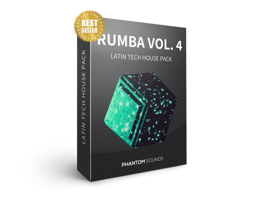鼓组循环 Phantom Sounds Rumba Vol.4 Latin Tech House WAV MiDi