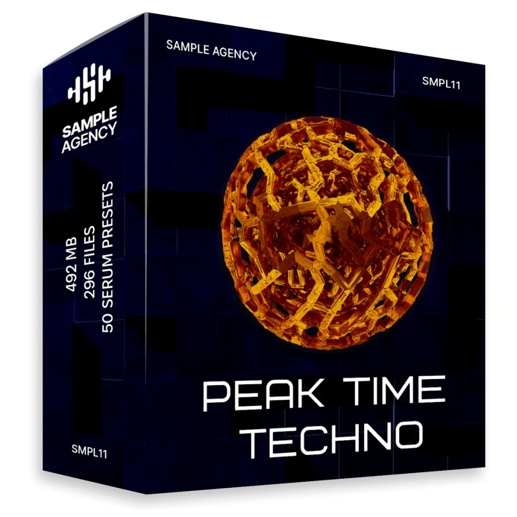 Sample Agency Peak Time Techno WAV MiDi Serum
