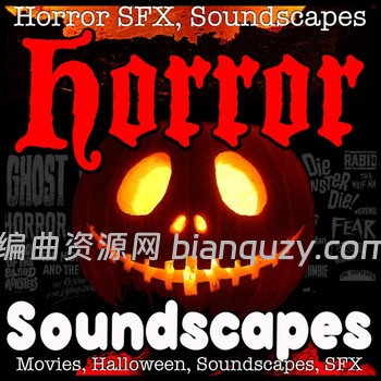 恐怖音效场景与鬼屋音效特效 Scary Horror Soundscape Factory Haunted House Sound Effects FLAC-FANTASTiC