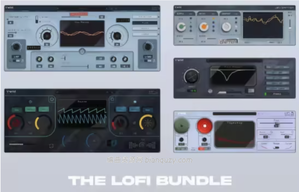复古 Lo-fi 音色插件套组 Yum Audio LoFi Bundle v05.2026 MacOS