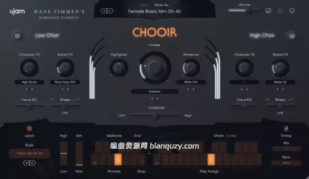 史诗级好莱坞合唱团 uJAM Symphonic Elements CHOOIR v1.3.0 U2B MacOS
