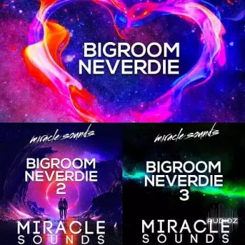 专为 Big Room 和 EDM 制作人量身定制的重磅素材库 Miracle Sounds Bigroom Neverdie Bundle WAV MiDi FXP-FANTASTiC