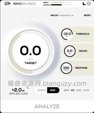 智能自动增益分级插件 CodWaves WaveBalance 1.0.0 WIN