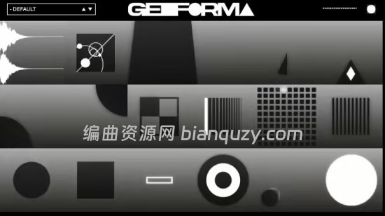 多功能 One-Shot（单次触发）采样器和多重效果器 HZE Audio GEOFORMA 1.0.0 WIN