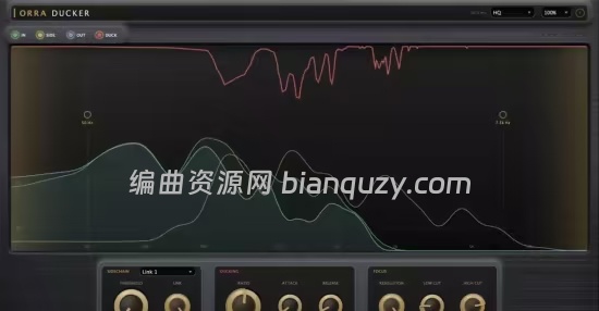 主打解决混音频率冲突的频谱闪避插件 Orra Audio Orra Ducker 1.0.1 WIN