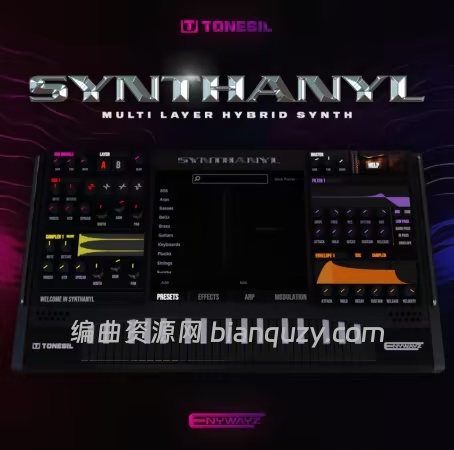 混合乐器 ProducerSources Tonesil Synthanyl 1.0.0 WIN