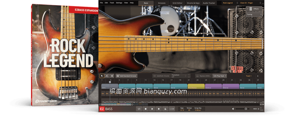 Toontrack Rock Legend v1.0.0 EBX (SOUNDBANK)