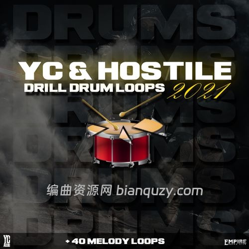 YC Audio Yc and Hostile Drill Drum Loops 2021 WAV-FANTASTiC