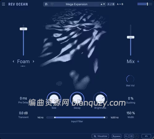 混响效果器 Arturia Rev OCEAN v1.0.0.5848 U2B MacOS