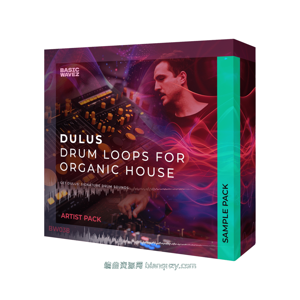 有机编曲鼓组采样包 Basic Wavez Dulus Drum Loops For Organic House WAV-FANTASTiC