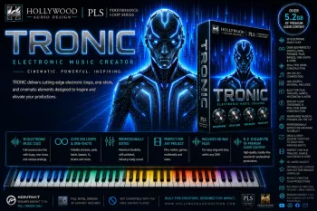 电影感电子音乐音色库 Hollywood Audio Design TRONIC KONTAKT WAV
