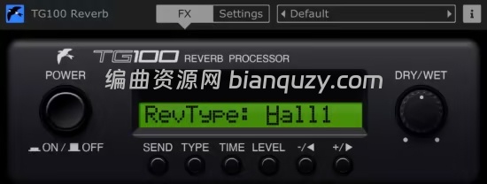 专为重现 90 年代初经典数字氛围而设计的混响 Martinic TG100 Reverb 1.0.0 WIN