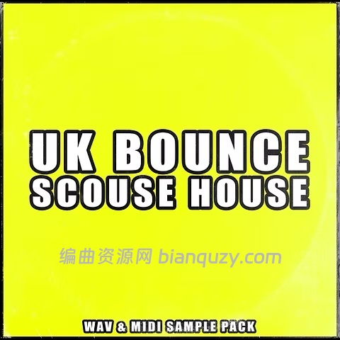 标志性 “Donk” 贝斯和高能英国舞曲风格采样包 Orange Groove Samples UK Bounce and Scouse House WAV MiDi-FANTASTiC