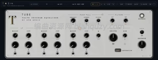 双架构动态母带均衡插件 RTM Audio TxB EQ v2.0.26 MacOS