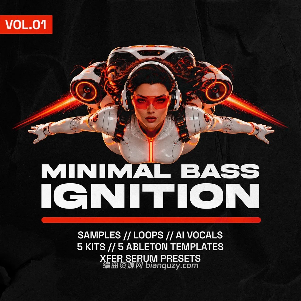 极简贝斯电子采样包 Rverso Loops Minimal Bass Ignition Vol.01 (Ultimate Edition) MULTiFORMAT-FANTASTiC