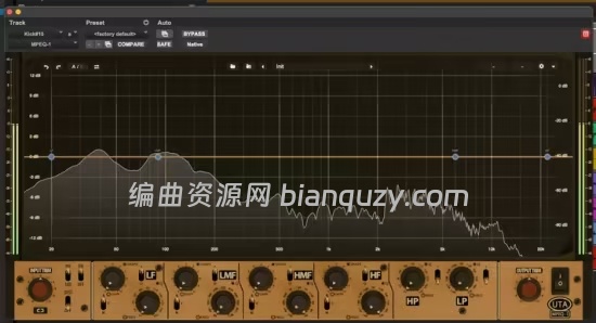 超级参量饱和均衡效果插件 Undertone Audio MPEQ-1 v1.0.1 U2B MacOS
