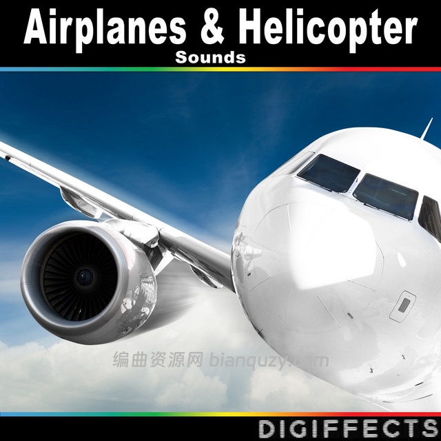 专业级航空主题音效库 Digiffects Sound Effects Library Airplanes and Helicopter Sounds FLAC-FANTASTiC