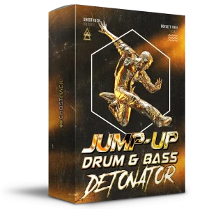 现代硬核高能 Jump-Up 风格鼓打贝斯（Drum & Bass）专业俱乐部舞曲音色与合成器预设包 Ghosthack Detonator Jump Up DnB WAV MIDI SERUM 2 PRESETS-GTA