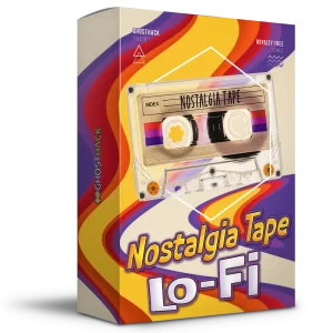 复古磁带饱和风 Lo-Fi Hip-Hop 与舒适慢板音乐（Chilled Beats）专业创作音色采样包 Ghosthack Nostalgia Tape – Lo-Fi WAV MIDI-GTA