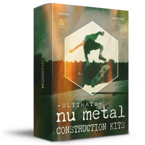 大师级新金属与重型摇滚音乐歌曲创作素材包 Ghosthack Ultimate Nu Metal Construction Kits WAV MIDI-GTA