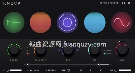 鼓组增强效果器 Knock Audio KNOCK v1.2.5 WIN
