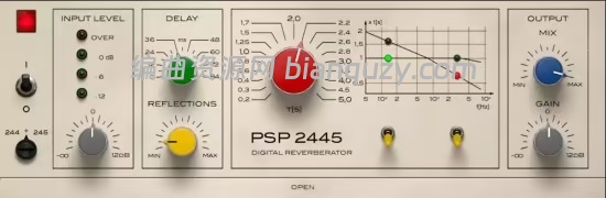 经典数字混响 PSPaudioware PSP 2445 v1.4.0 WIN