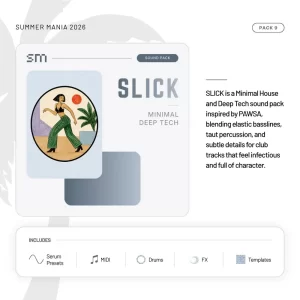Sounds Mania Slick Minimal Deep Tech WAV MiDi Serum Presets Ableton Project Files-ARCADiA