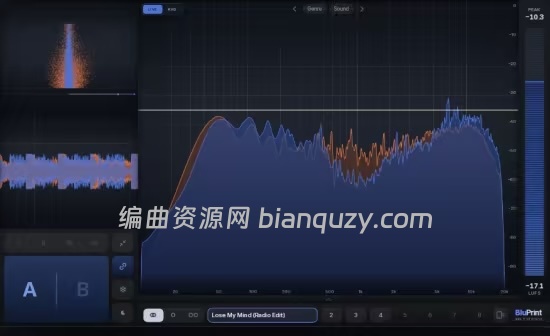 音频混音与参考插件 Big Z Studios BluPrint 1.5.2 WIN