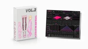 高品质 EDM 音色采样包 Kanro Store UK Kanro Kawaii Bass Pack Vol.2 + Kanro Serum Skin Bundle WAV MiDi XFER RECORDS SERUM-FANTASTiC
