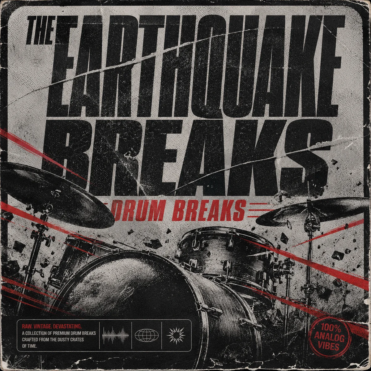 爵士风鼓组采样包 Soul Chemist The Earthquake Drum Breaks WAV-FANTASTiC