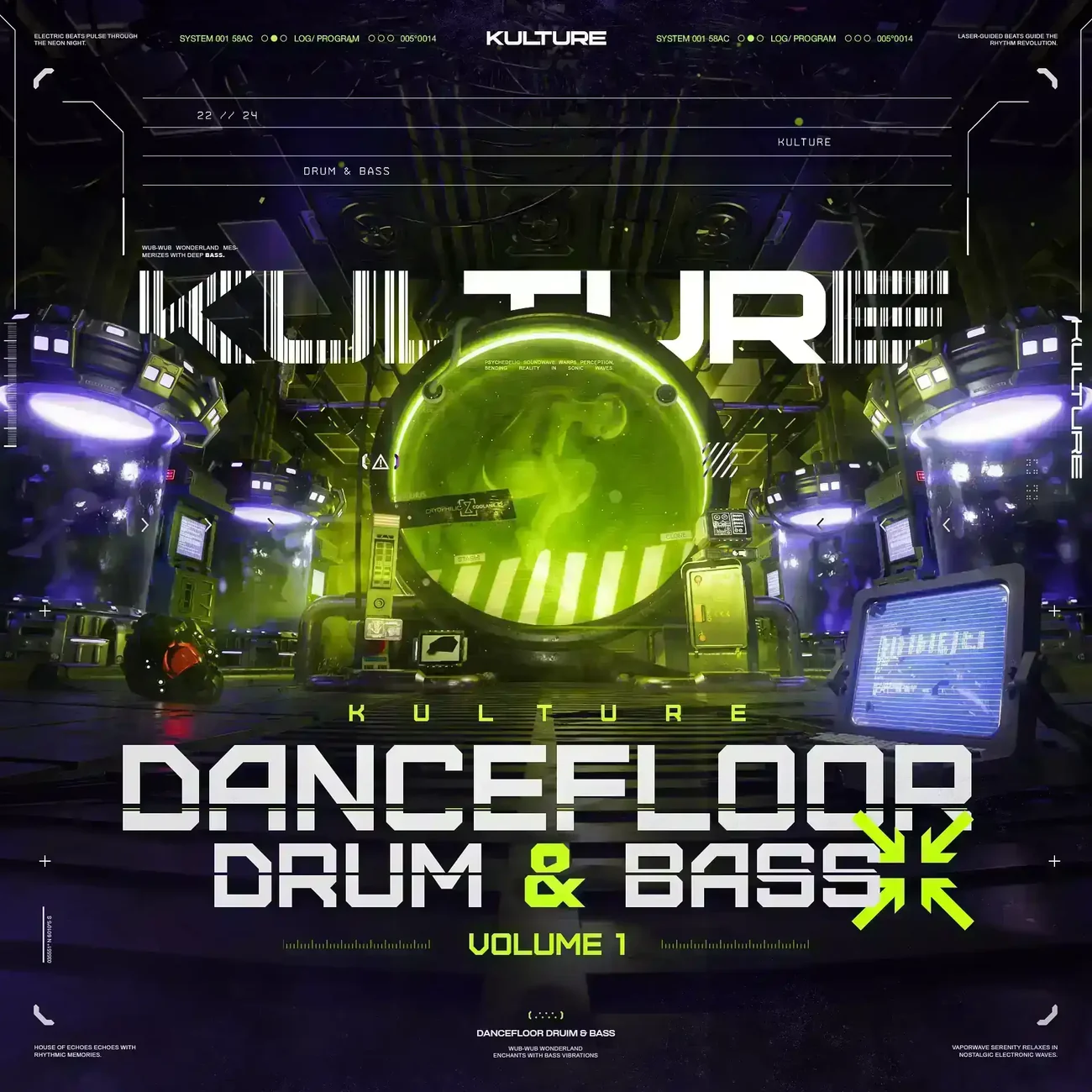 舞池向 Drum & Bass 采样包 Kulture Dancefloor Drum And Bass Vol.1 MULTiFORMAT-FANTASTiC