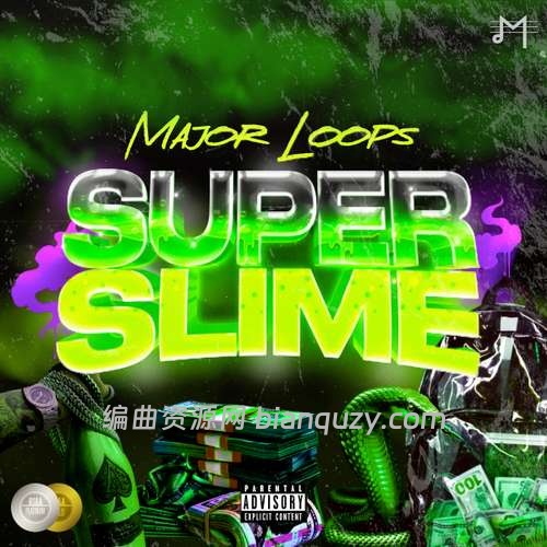 Hip Hop 与 Trap 音乐采样包 Major Loops Super Slime WAV-FANTASTiC