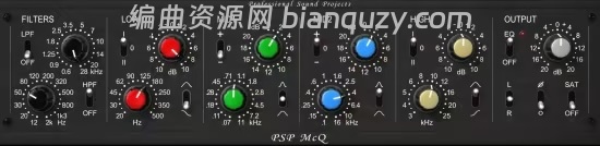 模拟经典 MCI 调音台均衡器 PSPaudioware PSP McQ 1.9.0 WIN