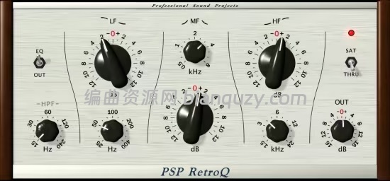 均衡器 PSPaudioware PSP RetroQ 1.9.0 WIN